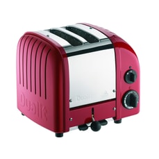 Dualit Classic Vario AWS 2 Slot Toaster Red 20442