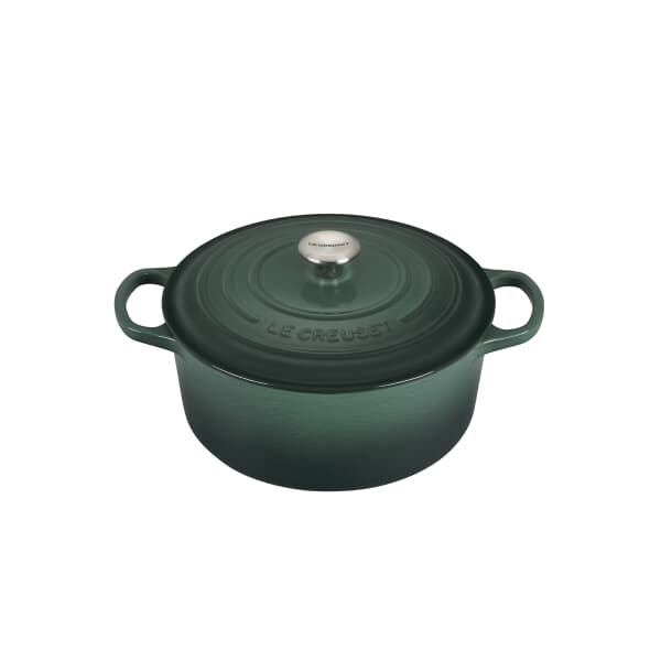Le Creuset Signature Cast Iron Round Casserole 24cm Artichaut