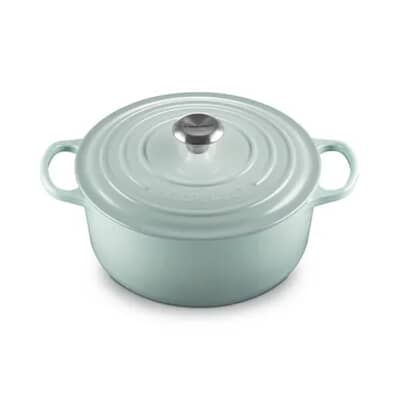 Le Creuset Signature Cast Iron 26cm Round Casserole Sea Salt