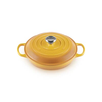 Le Creuset Signature Cast Iron 26cm Shallow Casserole Nectar