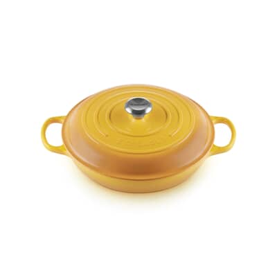 Le Creuset Signature Cast Iron 30cm Shallow Casserole Nectar