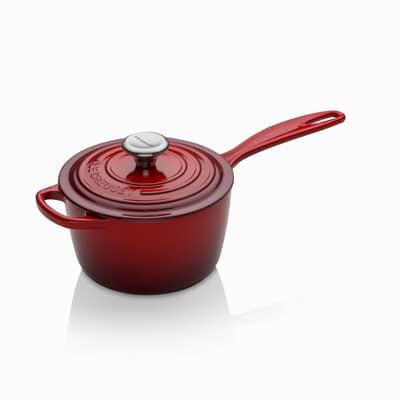 Le Creuset Signature Cast Iron 16cm Saucepan Cerise