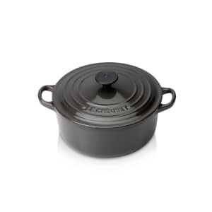 Le Creuset Classic Cast Iron 20cm Round Casserole Midnight Grey