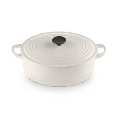 Le Creuset Cast Iron 29cm Oval Casserole Creme
