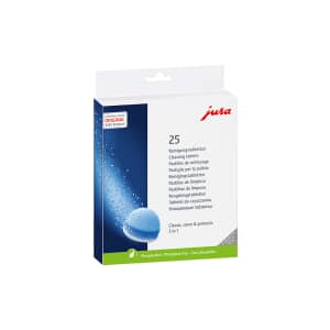 Jura 3 Phase Cleaning Tablets Blister Pack 25 Tablets