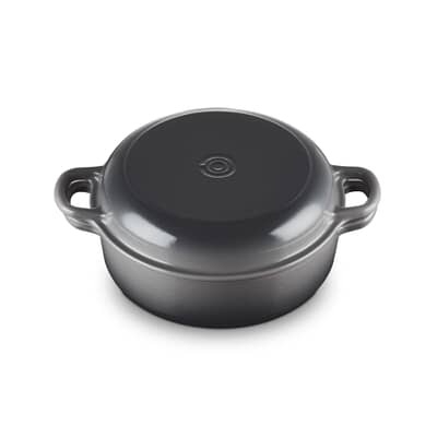 Le Creuset Cast Iron 26cm Shallow Casserole Flint