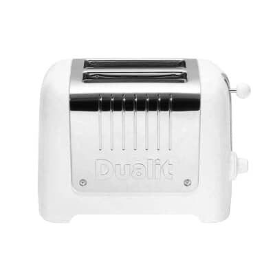 Dualit Lite 2 Slot Toaster White Gloss 26203