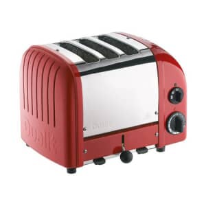 Dualit Classic Vario AWS 3 Slot Toaster Red