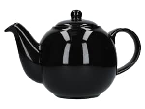 London Pottery Globe 6 Cup Teapot Gloss Black