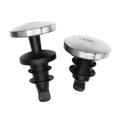 OXO Good Grips Steel Spillproof Wine Stopper Set