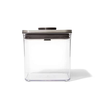 OXO Good Grips Steel POP Container Big Square Short 2.6L