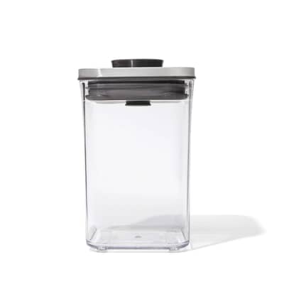 OXO Good Grips Steel POP Container Small Square Short 1L
