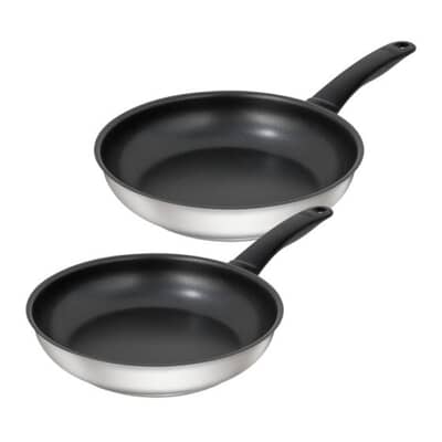 Kuhn Rikon Classic Induction Frying Pan Set 24 and 28cm
