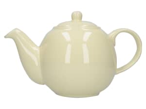 London Pottery Globe 4 Cup Teapot Ivory