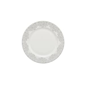 Denby Monsoon Filigree Silver Medium Plate