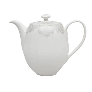Denby Monsoon Filigree Silver Teapot