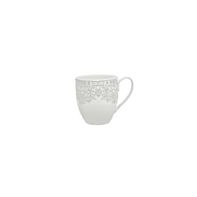 Denby Monsoon Filigree Silver Large Mug