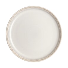 Denby Natural Canvas Textured Medium Coupe Plate