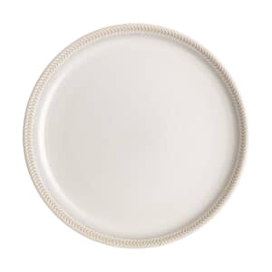 Denby Natural Canvas Textured Dinner Coupe Plate
