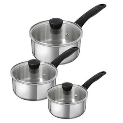 Kuhn Rikon Classic Induction Saucepan Set 16/18/20cm