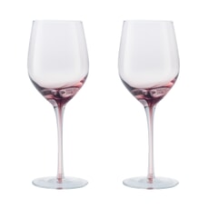 Denby Impression Colours Red Wine Glasses (Pink) Set Of 2