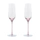 Denby Impression Colours Champagne Flutes (Pink) Set Of 2