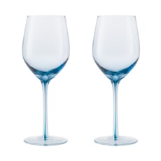Denby Impression Colours Red Wine Glasses (Blue) Set Of 2