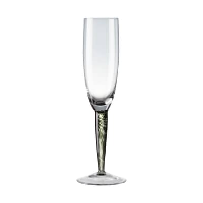 Denby Jet Champagne Flutes Set Of 2