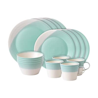 Royal Doulton 1815 Aqua 16 Piece Set