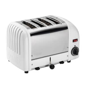 Dualit Classic Vario 4 Slot Toaster White 40355