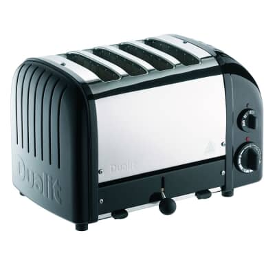 Dualit Classic Vario AWS 4 Slot Toaster Black 40370