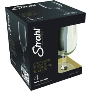 Strahl Polycarbonate Small Classic Wine Set Of 4