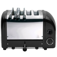 Dualit Classic Vario AWS Combi 2x2 Toaster Black 42166