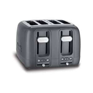 Dualit Domus 4 Slot Toaster Solid Grey 46603