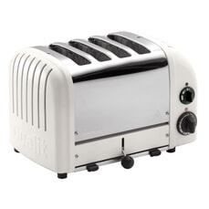 Dualit Classic Vario AWS 4 Slot Toaster Matte Porcelain