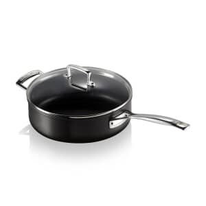 Le Creuset TNS 26cm Saute Pan With Glass Lid And Helper Handle