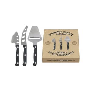 Creative Tops Gourmet Cheese Set Of 3 Cheese Knives