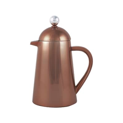 La Cafetiere Thermique Copper Double Walled 8 Cup Cafetiere