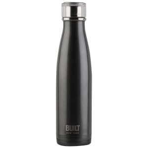 Built 500ml Double Walled Stainless Steel Water Bottle Charcoal