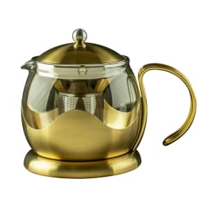 La Cafetiere Edited 660ml Le Teapot Brushed Gold