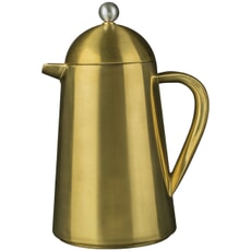 La Cafetiere Edited Thermique Double Walled 8 Cup Cafetiere Brushed Gold
