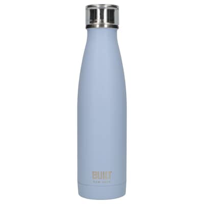 Built 500ml Double Walled Stainless Steel Water Bottle Arctic Blue