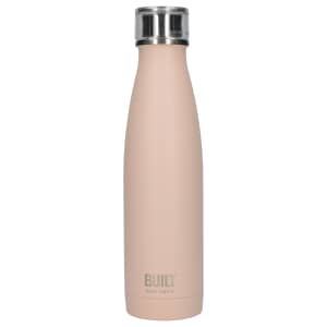 Built 500ml Double Walled Stainless Steel Water Bottle Pale Pink