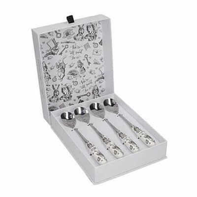 VA Alice In Wonderland Set of 4 Tea Spoons