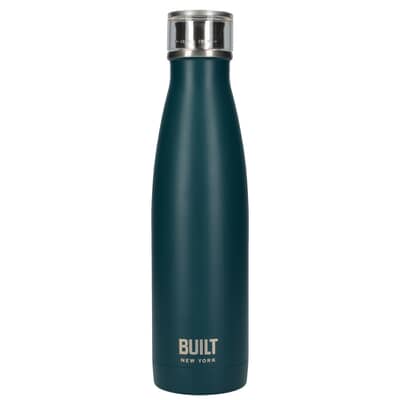 Built 500ml Double Walled Stainless Steel Water Bottle Teal
