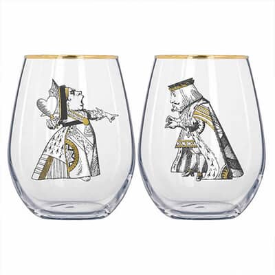 VA Alice In Wonderland Set of 2 Tumblers