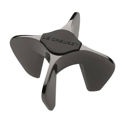 Le Creuset SW100 Christmas Star Champagne Opener Black Nickel