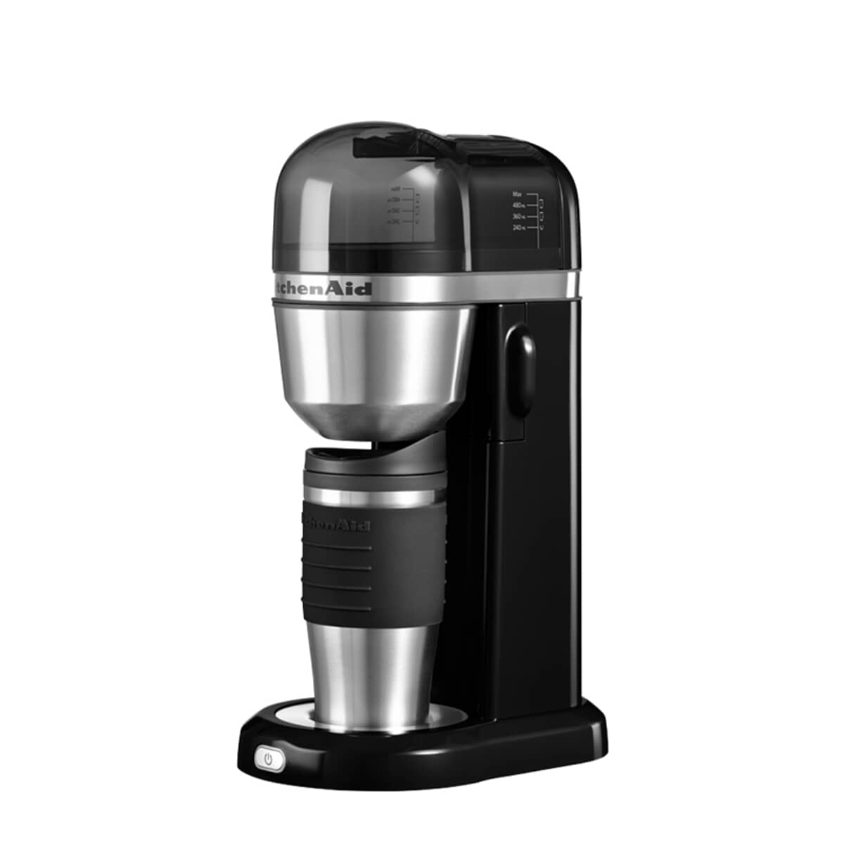 KitchenAid Personal Coffee Machine Black (5KCM0402BOB)