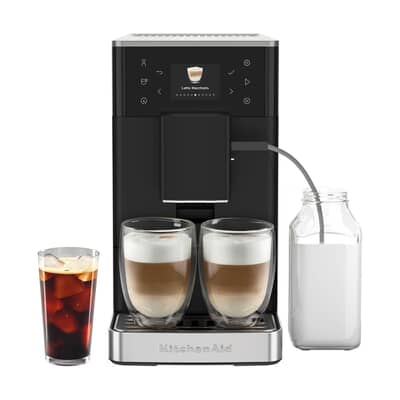 KitchenAid KF3 Fully Automatic Espresso Machine with Iced Coffee Matte Blac