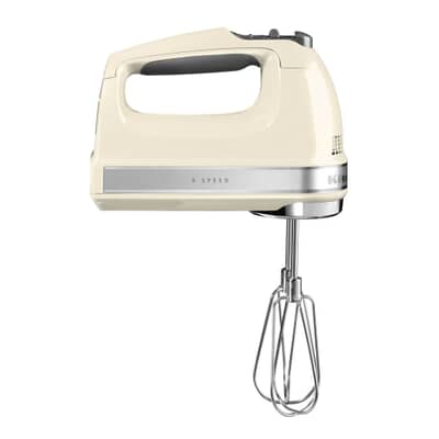 KitchenAid 9 Speed  Hand Mixer Almond Cream